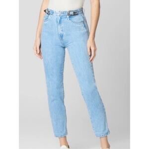 Blank NYC The Bleeker Ultra High Rise Skinny Leg Buckle Jeans Size 26